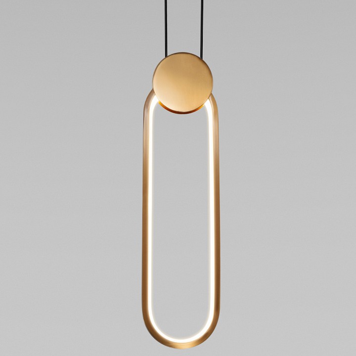 Подвесной светильник Eurosvet Style 50218/1 LED бронза