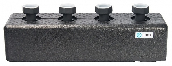 Коллектор Stout 1 на 2 отопительных контура  (18172)