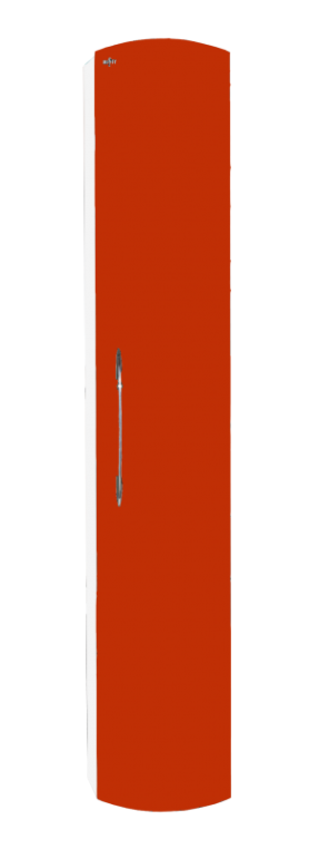 Шкаф-пенал Misty Корсика 30 Пенал подвесной правый BL 08G алый мак