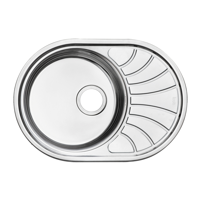 Кухонная мойка IDDIS Suno SUN65SDi77 хром 650x460 см