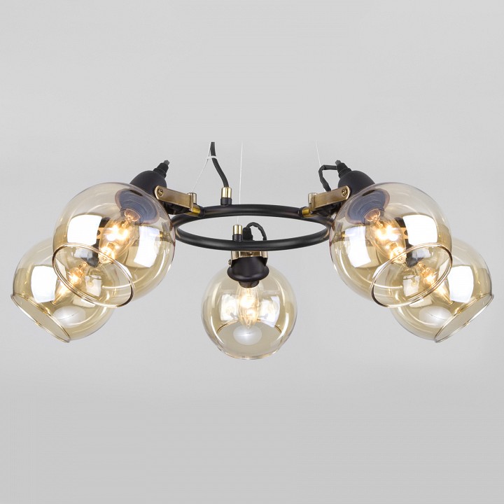 Подвесная люстра Eurosvet Mateo 70119/5 черный