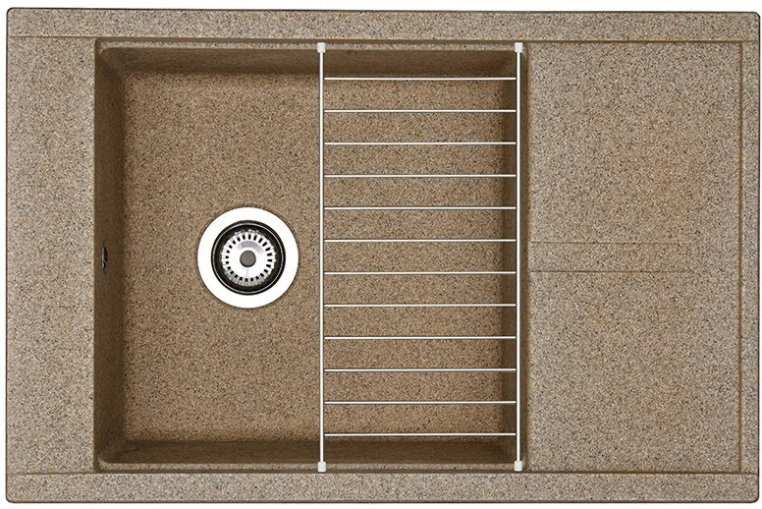 Мойка кухонная Aquaton Делия 78 терракот 1A715132DE270
