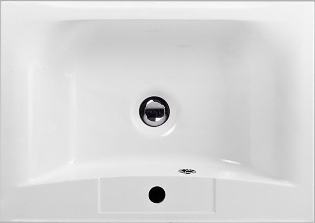 Раковина BelBagno Marino 65 прямоугольная (BB650/450-LV-MR-PR)