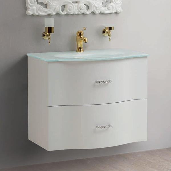 Тумба под раковину Cezares Petalo 98 см PETALO-1000-2C-SO-BL-P