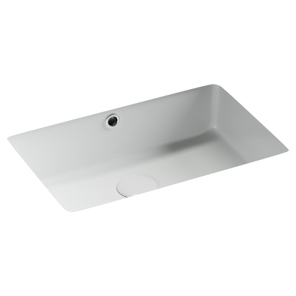 Раковина встраиваемая снизу Ceramicanova Era, c отверстием слива - перелива 460x320x155 мм, белый, арт.CN15003