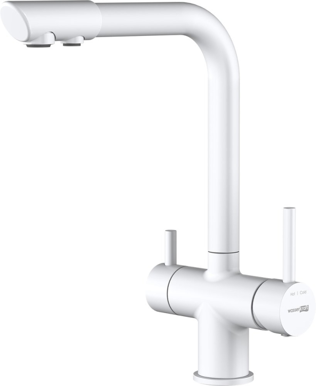 Смеситель для кухни WasserKraft A8357 белый матовый