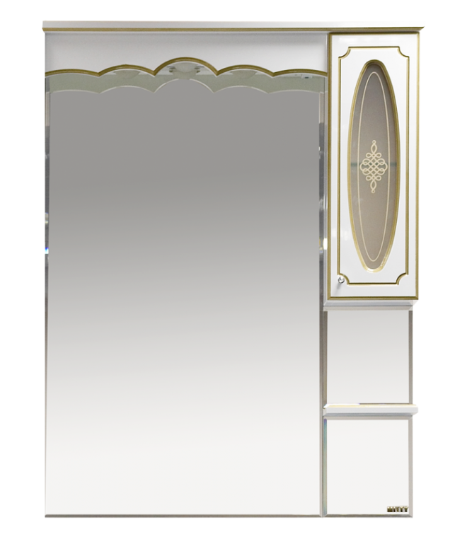 Зеркальный шкаф Misty Монако 90 Л-Мнк02090-013П