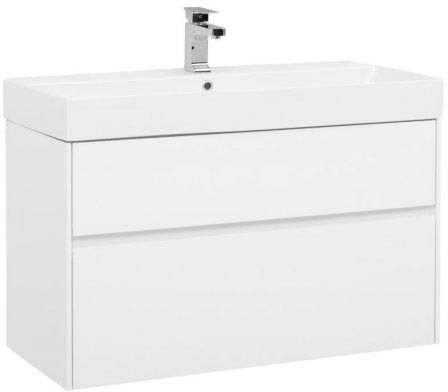 Тумба под раковину Aquanet Бруклин 100 см 00203961 белая