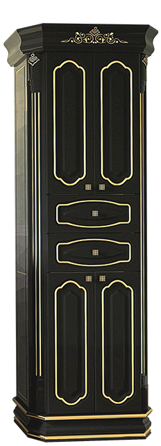 Шкаф-пенал Misty Астория Gold 60 Л-Асг05060-0218