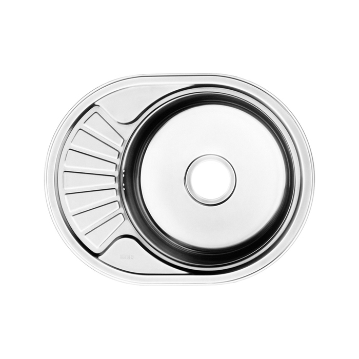 Кухонная мойка IDDIS Suno SUN60SDi77 хром 600x470 см