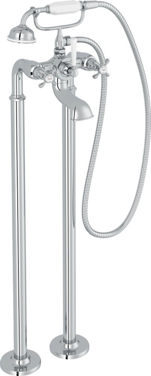 Смеситель для ванны напольный Jacob Delafon Cleo1889 E24314-CP