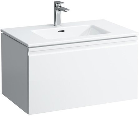 Тумба с раковиной Laufen Pro S 80x50 8.6096.4.463.104.1 белый матовый