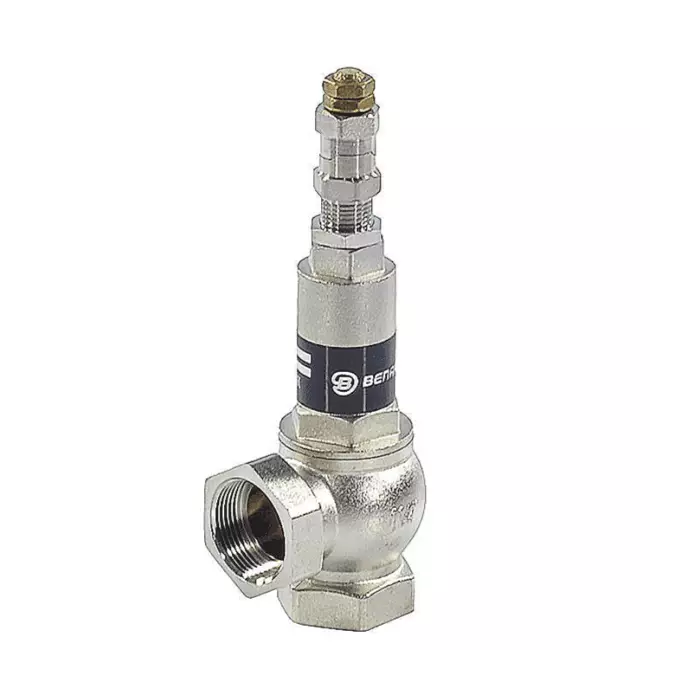 Клапан предохранительный латунь Ду40х40 Ру16 ВР G1 1/2"хG1 1/2" Рн=1...16бар Benarmo
