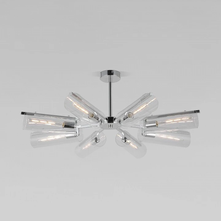 Люстра на штанге Eurosvet Trompeta 70144/8 хром