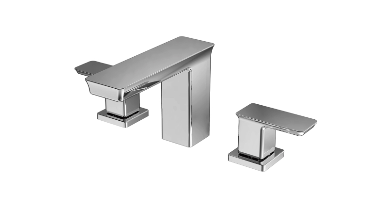 Смеситель на борт ванны на 3 отверстия Bravat Phillis F256101C-ENG