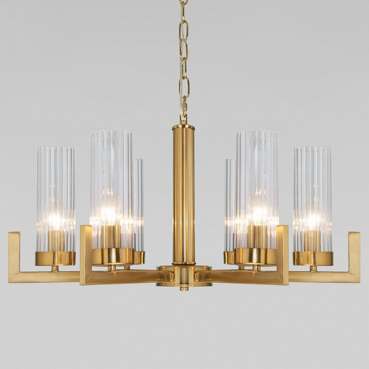 Подвесная люстра Eurosvet Arganie 60133/6 латунь