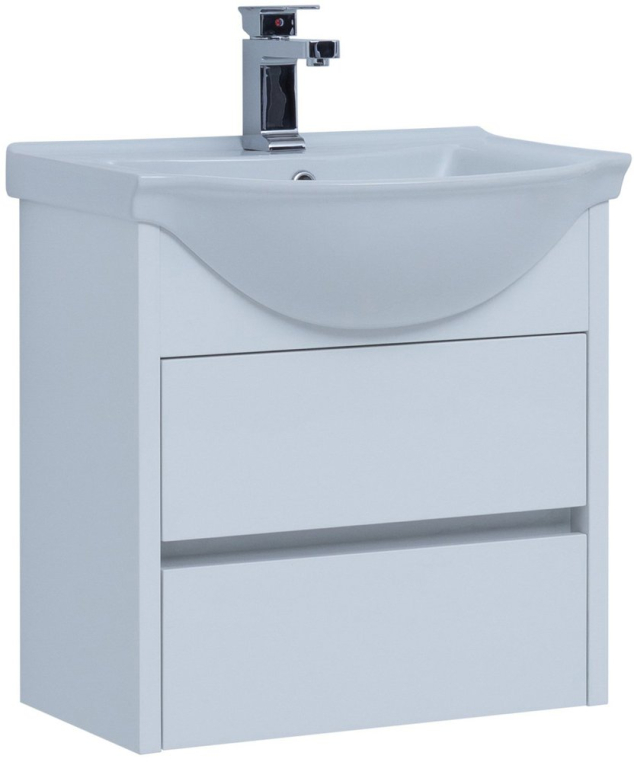 Тумба под раковину Aquanet Сидней 60 белая (00243667)