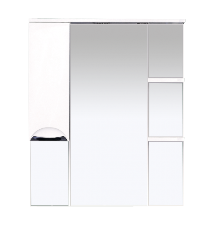 Зеркальный шкаф Misty Жасмин 80 П-Жас02085-011СвП