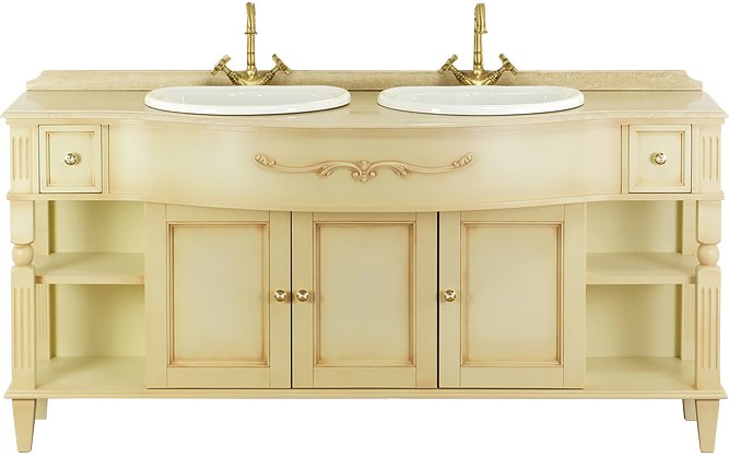 Тумба под раковину Migliore Kantri 168 decape sabbia (26685)