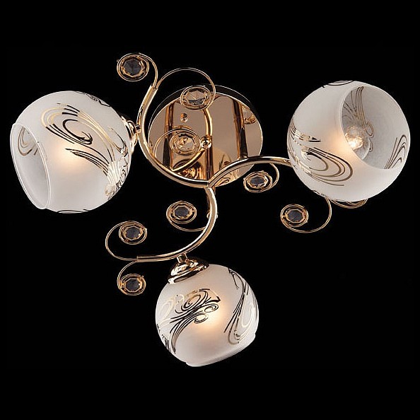 Люстра на штанге Eurosvet Delano 30031/3 золото