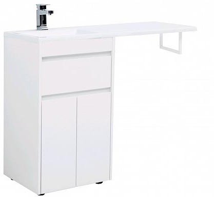 Тумба под раковину Aquanet Токио 110 см 00237744 L белая