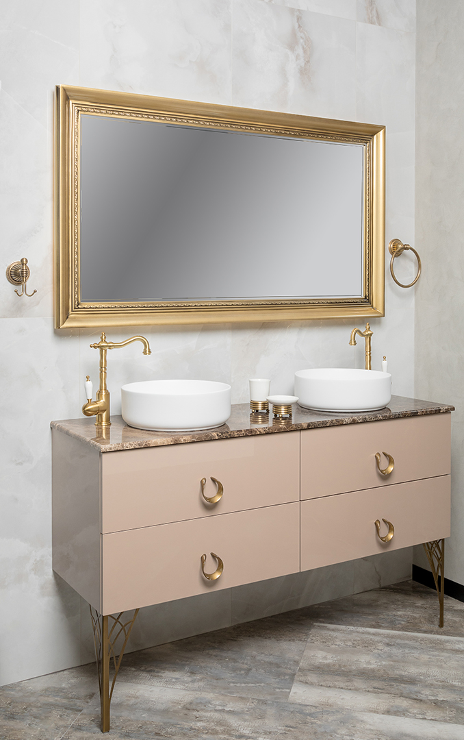 Зеркало Terso 700х1400 бронза с подсветкой