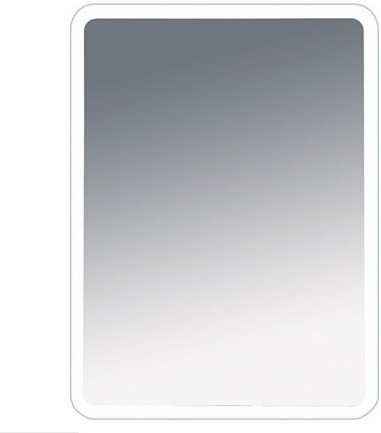 Зеркало Misty Неон 3 LED 60x80 сенсор на зеркале П-Нео060080-3ПРСНЗКУ
