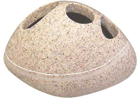 Стакан для зубных щеток Ridder Little Rock бежевый 22190209