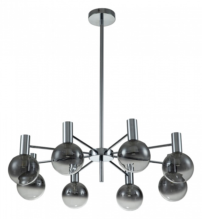 Люстра на штанге Indigo Collana 13015/8R Chrome