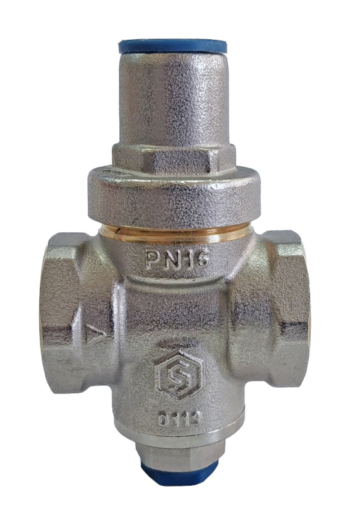 Stout Редуктор давления PN16 вн/вн 1/2" с выходом под манометр (SVS-1010-000015)