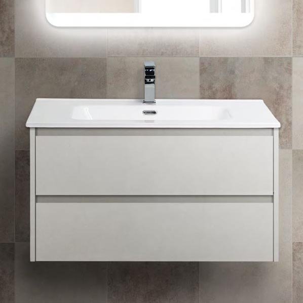 Тумба под раковину BelBagno Kraft 90 см KRAFT-900-2C-SO-PB Pietra Bianco