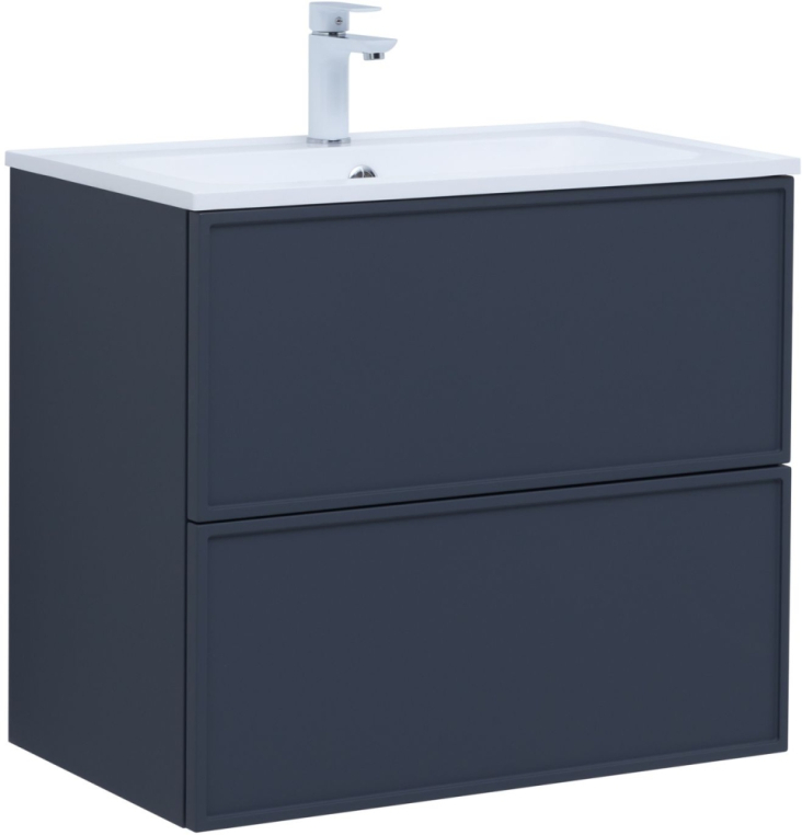 Тумба под раковину Aquanet Арт 75 маренго 00313265