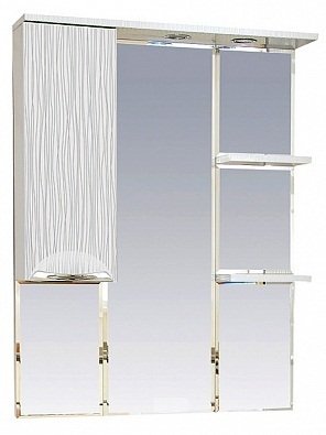 Зеркальный шкаф Misty Лорд 100 П-Лрд04085-012СвЛ