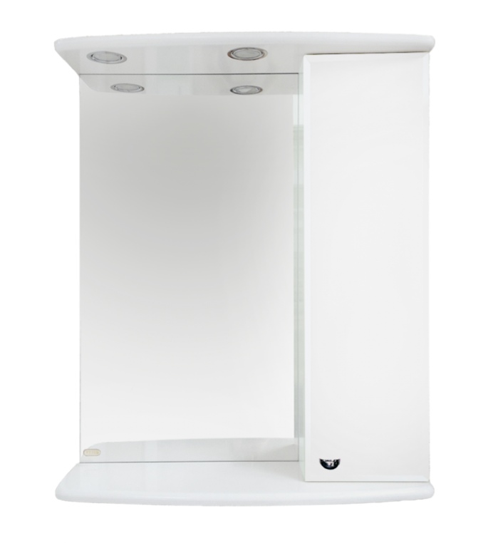 Зеркальный шкаф Misty Астра 55 Э-Аст04055-01СвП