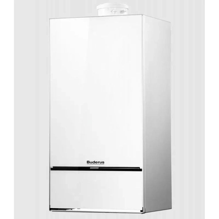 Настенный конденсационный газовый котел Buderus Logamax Plus GB172-24i, 24кВт, одноконтурный белый (7736901149)