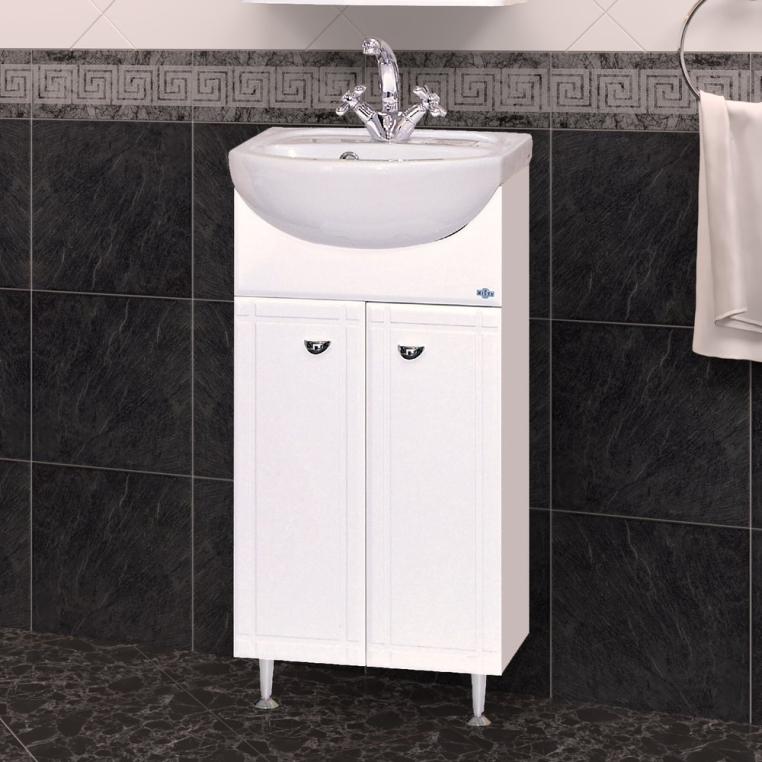 Тумба с раковиной Misty Соло 40 две двери (Э-Сол01040-0112Д+MNG40SAWB01)