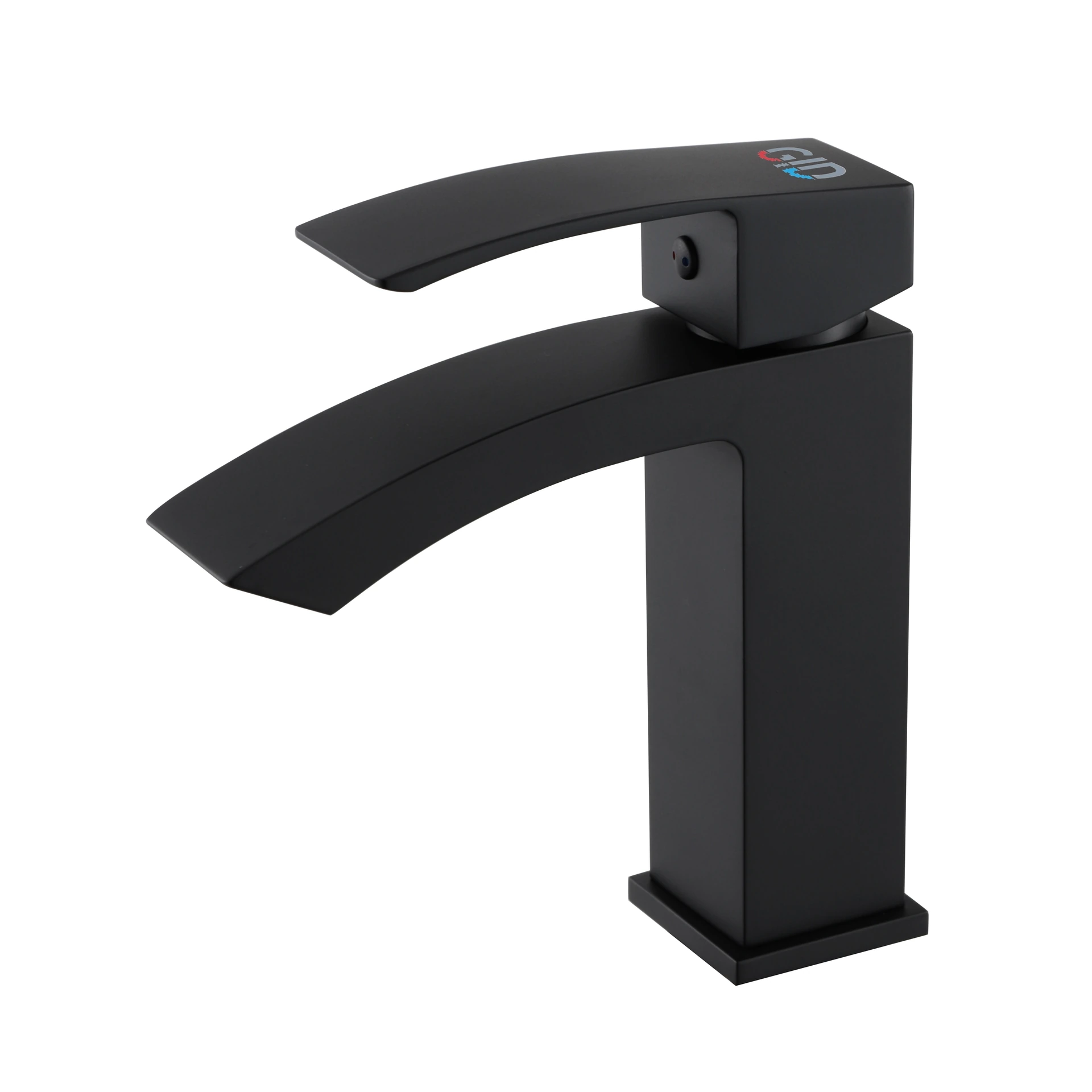 Смеситель для раковины Gid Victoria L120-BM-K L120BMK черный матовый