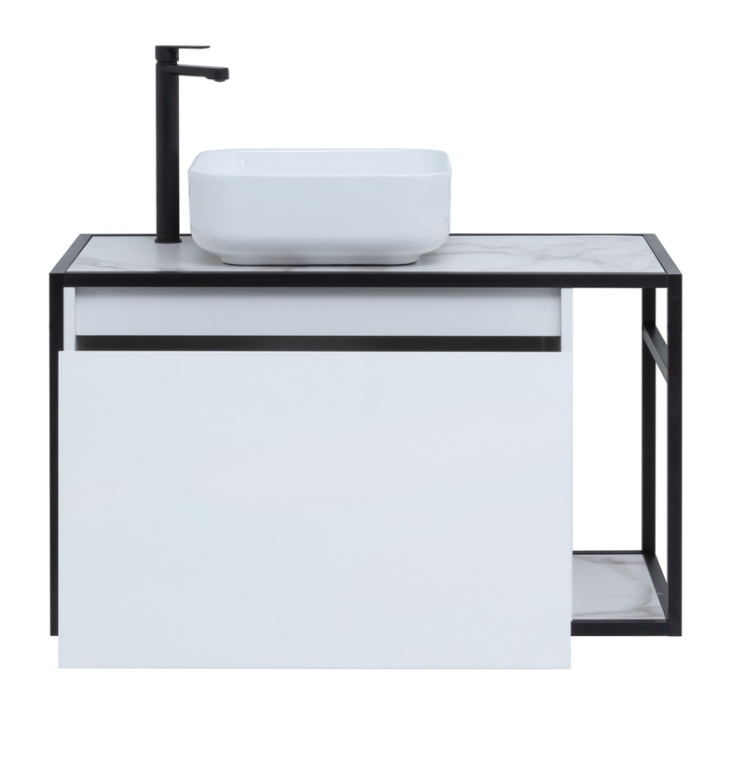 Тумба под раковину Aquanet Nova Lite Loft 90 L белый 00261652