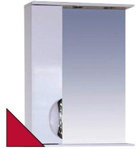 Зеркальный шкаф Misty Жасмин 55 П-Жас02055-040СвЛ