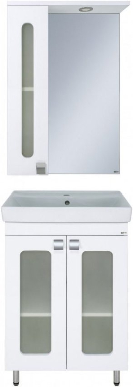 Комплект мебели Misty Урал 60 2 дверцы (Э-Ура-01060-021Н+БП-э000000983+Э-Ура-04060-021Л)