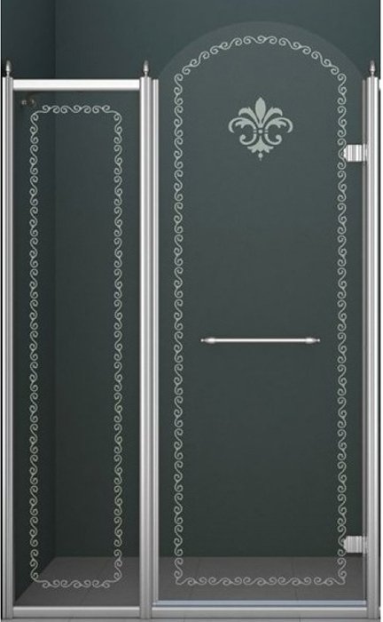 Душевая дверь Cezares Retro 118x195 RETRO-B-11-120-CP-Cr-R