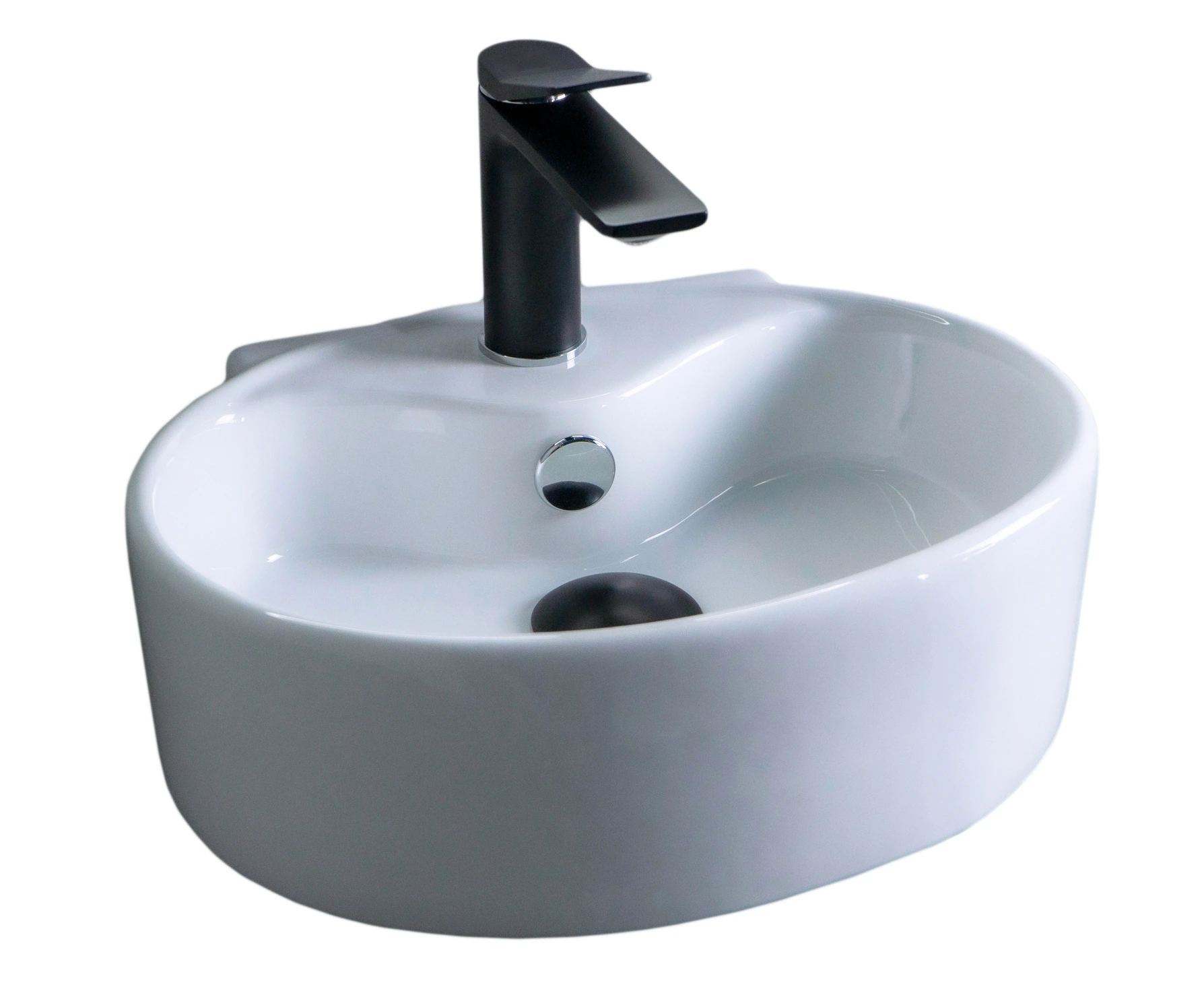 Раковина Gid Tr4358 61117 подвесная белая 40x30x12.5