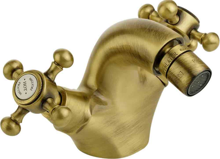 Смеситель для биде Migliore Lady 18808 бронза