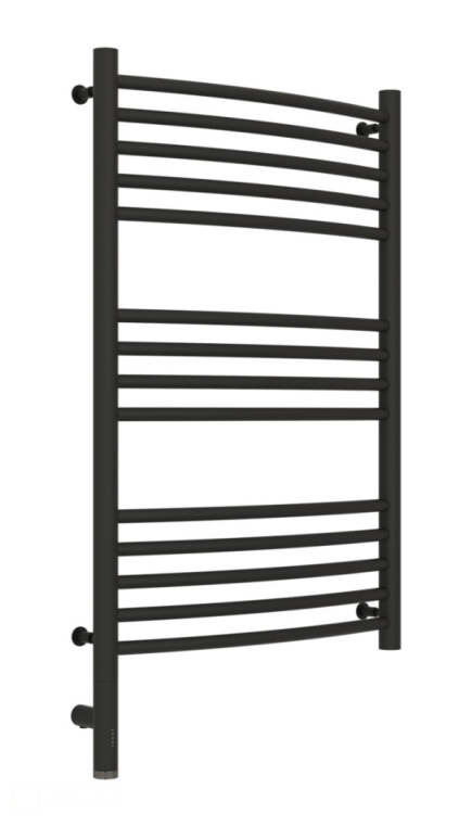 Электрический полотенцесушитель Сунержа Богема 3.0 выгнутая 800x500 МЭМ Лев. темный титан муар (15-5802-8050)