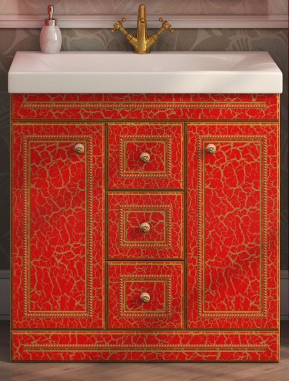 Тумба под раковину Misty Fresko 75 Л-Фре01075-04180Я