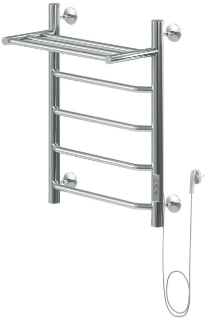 Полотенцесушитель электрический Aquanet Fiona 60х50 Тэн справа, с полкой 00281998