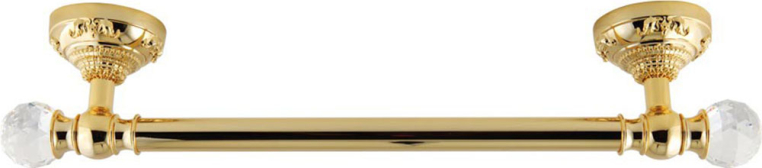 Полотенцедержатель Migliore Cristalia 16841 золото/Crystal L44 см