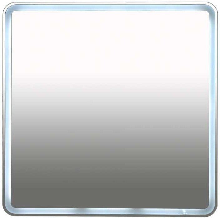 Зеркало Misty Неон LED 800х800 П-Нео080080-3ПРСНККУ