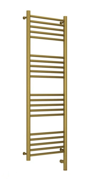 Электрический полотенцесушитель Сунержа Богема 3.0 прямая 1200x400 МЭМ Пр. состаренная латунь (051-5805-1240)