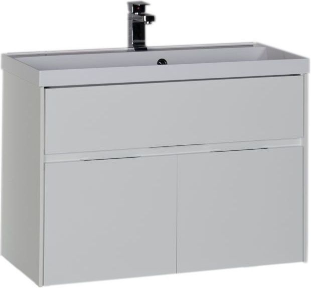 Тумба с раковиной Aquanet Латина 90 белый 00212933